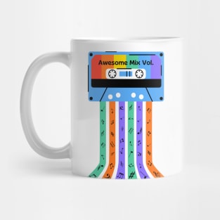 Cassette Groovy Art Mug